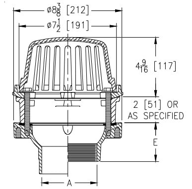 z125-e-roof-drain