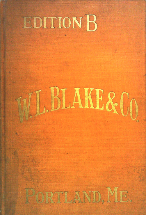 Blake Catalog B